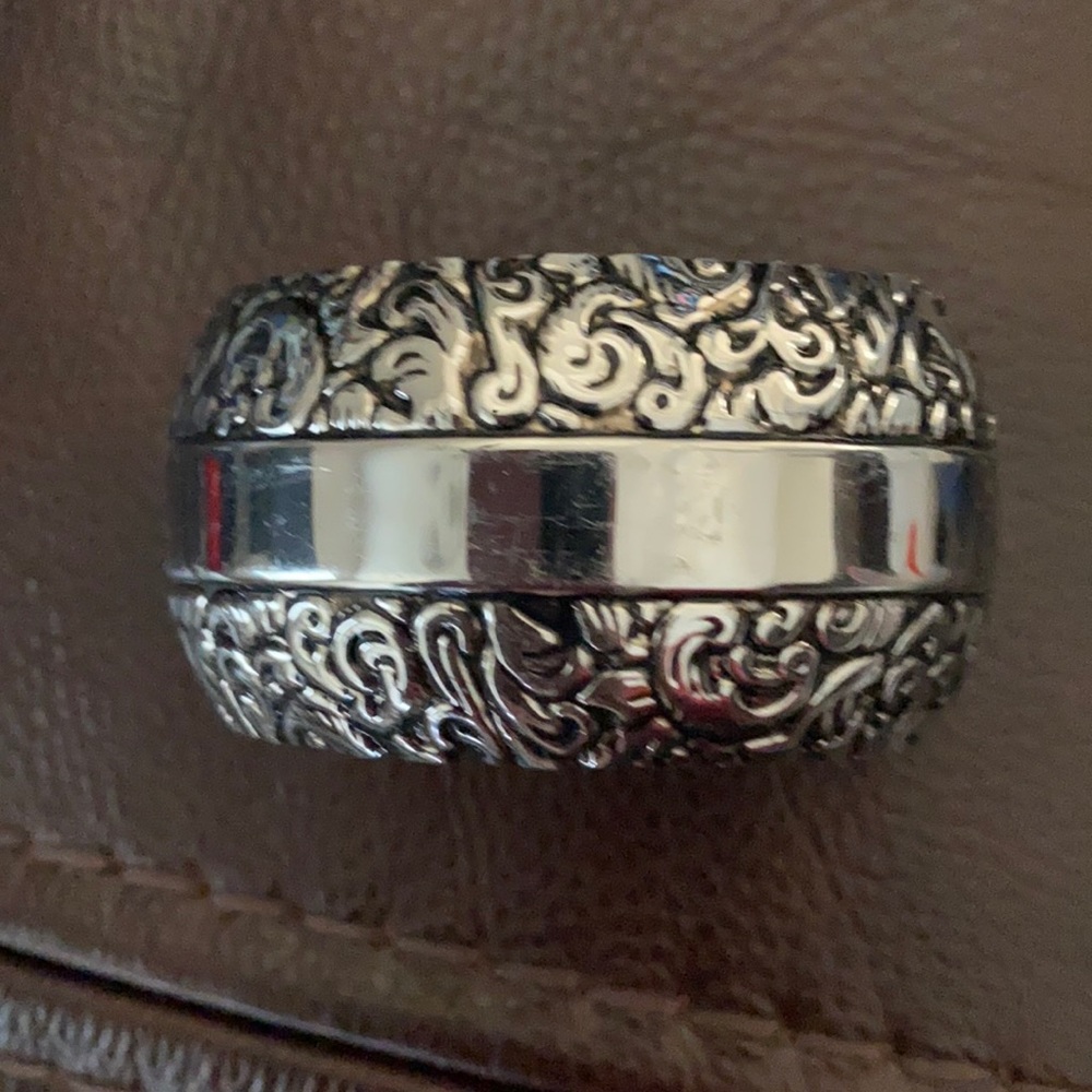 Lia Sophia Concord Silver Cuff bracelet